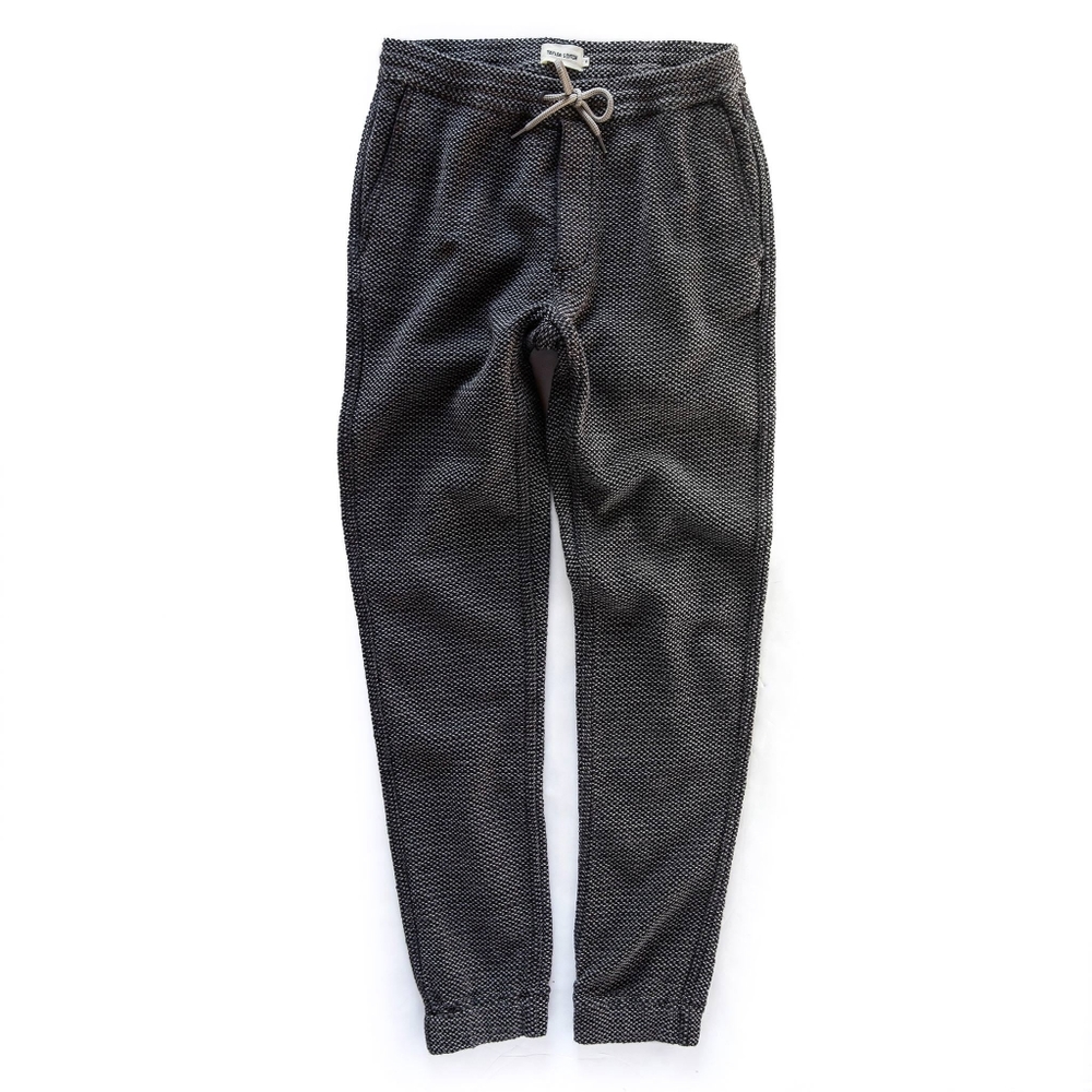 Taylor Stitch Apres Pant in Charcoal Sashiko Size XL